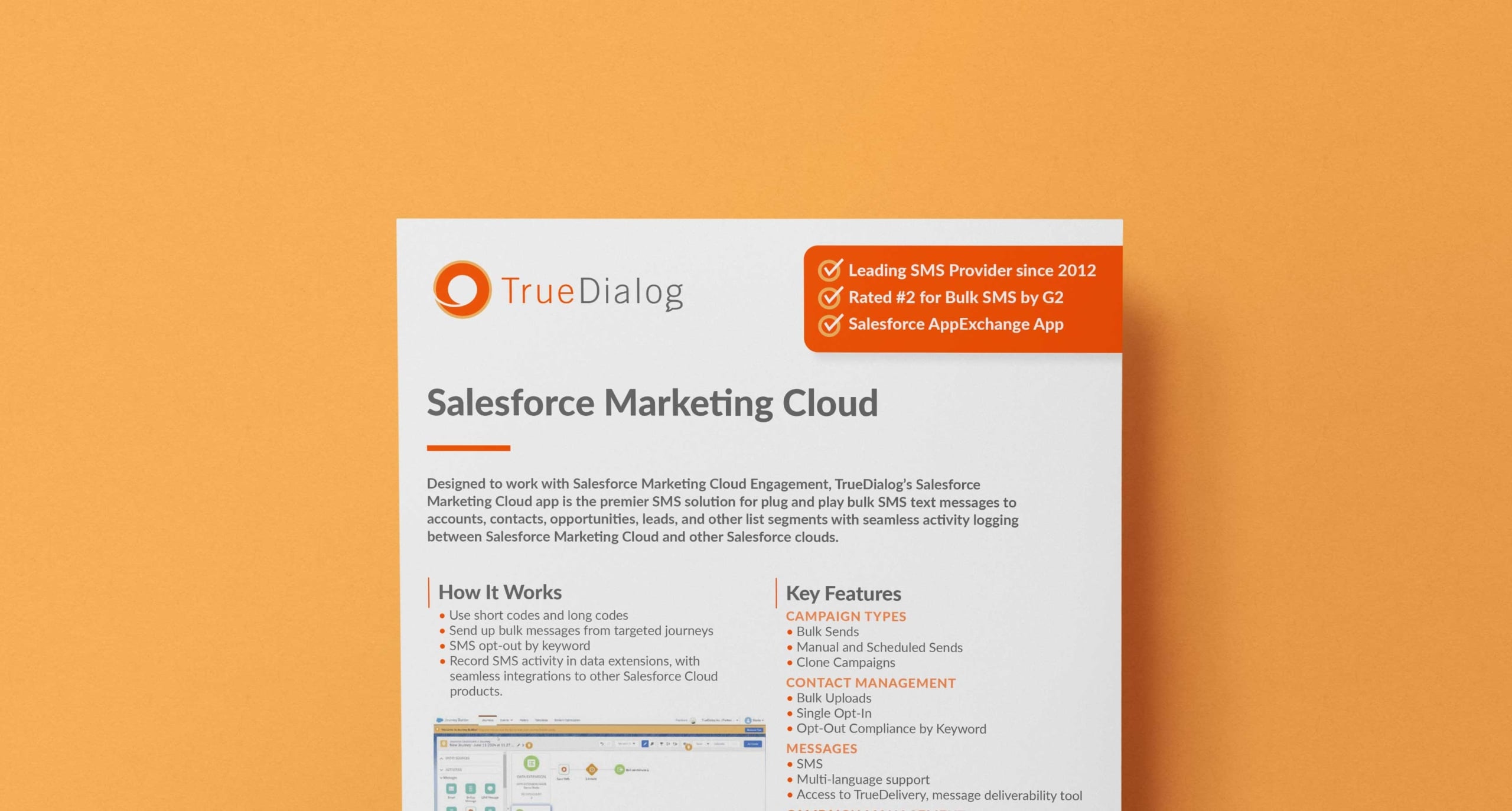 Salesforce Marketing Cloud Datasheet