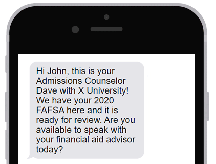 University-School-Text-Messaging-Example-fafsa-2