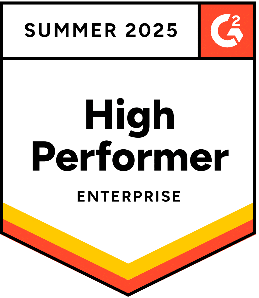 G2 Summer 2025 High Performer Enterprise