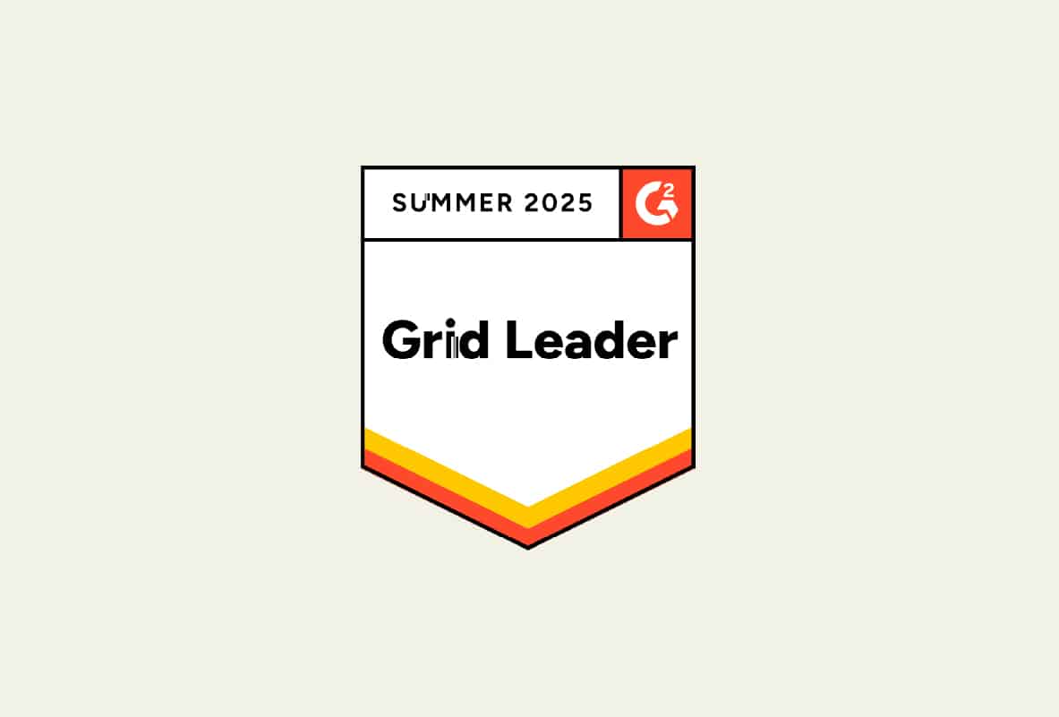 G2 Summer 2025 Grid Leader Badge