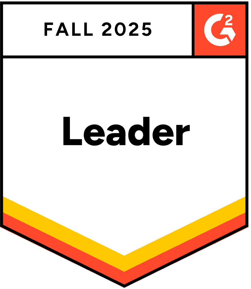 G2 Award Badge Leader Fall 2025.
