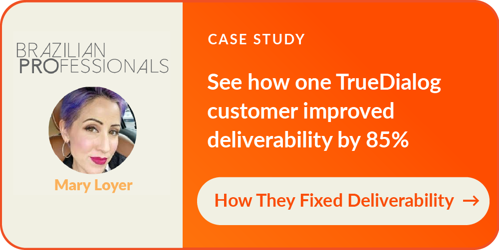 See how TrueDelivery improved text message delivery