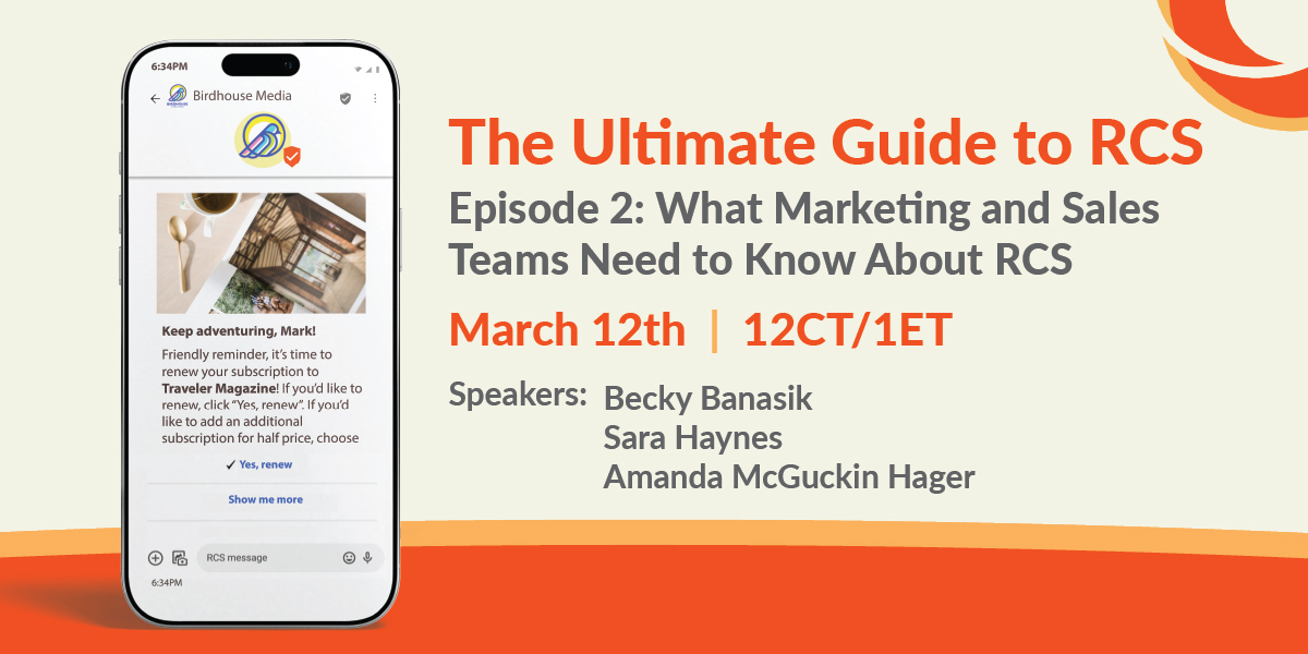 RCS: Episode 2: What Marketing and Sales Teams Need to Know About RCS